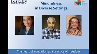 2018 Mindfulness Webinar