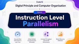 DPCO-1 Instruction Level Parallelism #computerorganizationandarchitecture 