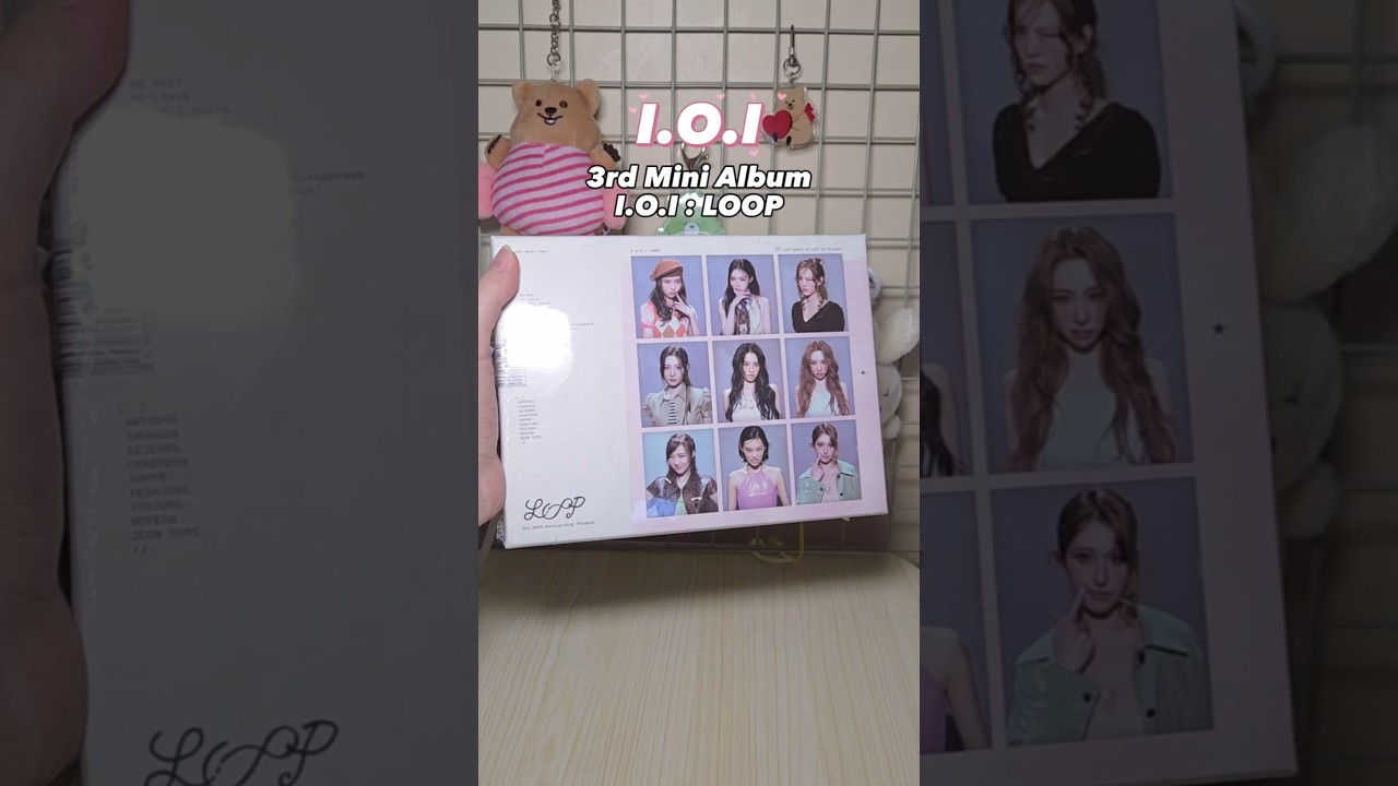 Unboxing I.O.I's 3rd Mini Album [I.O.I : LOOP] - YouTube