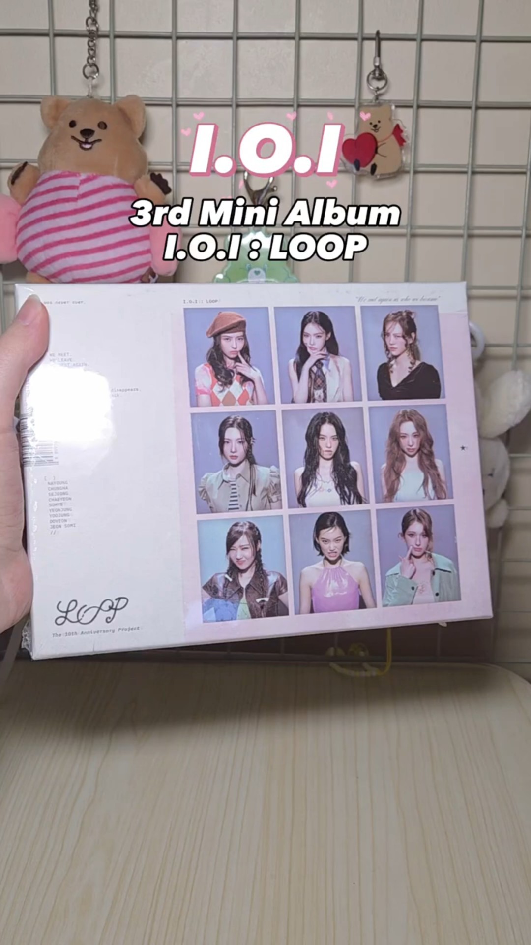 Unboxing I.O.I's 3rd Mini Album [I.O.I : LOOP] - YouTube