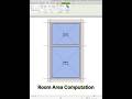 Revit, Room area computation and Room bounding #architecture #bim #revit #shorts