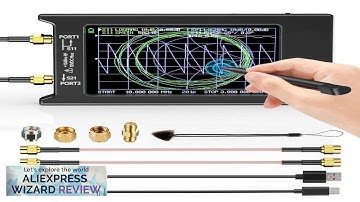 2022 New Updated NanoVNA-H4 4inch Vector Network Analyzer 10k-1.5GHz HF VHF UHF Review