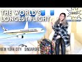 THE WORLD&#39;S LONGEST FLIGHT || 19 HOURS ✈️‼️