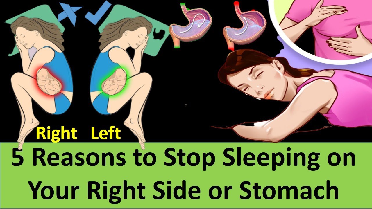 5 Reasons to Stop Sleeping on Your Right Side or Stomach YouTube