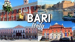 City tour of bari, italy featuring st. nicholas festival and
celebrations. bari is the capital apuglia (puglia) region on adriatic
sea in southern ita...