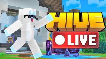 🔴Hive Live🐝Winning Every Gamemode Part 2 Cs,s (Join up)!!!