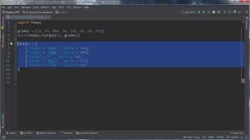 52 Python Programming Tutorial - Finding Largest or Smallest Items