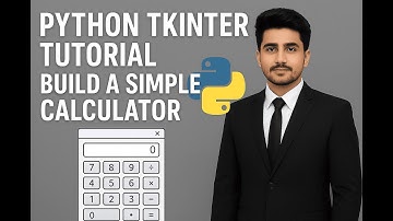 Day 35 ||Python Tkinter Tutorial | Build a Simple Calculator with Labels, Buttons & Entry Box #day35