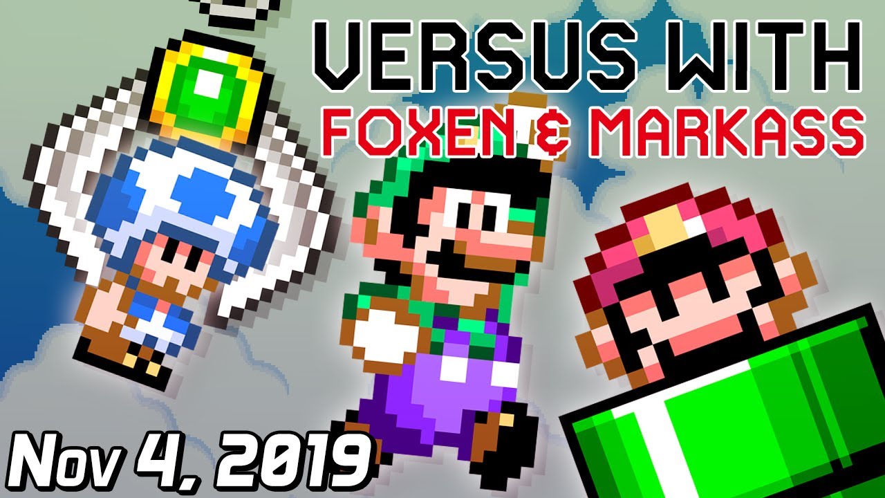 [SimpleFlips] Super Mario Maker 2: Multiplayer w/ Murkus & Foxen [Nov 4 ...