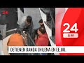 Barrio Bellavista: cinco detenidos tras ser sorprendidos en auto robado | 24 Horas TVN Chile