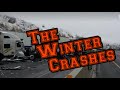 Аварии на дорогах США/The winter crashes on the USA roads