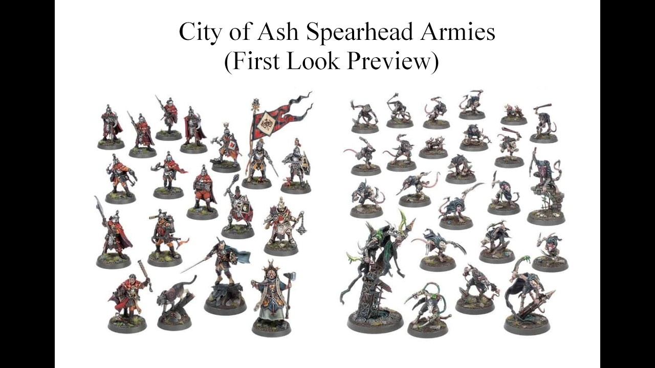 City of Ash Spearhead Armies (First Look Preview) : r/AOSSpearhead