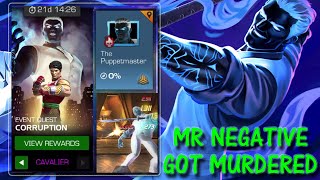 Marvel Contest of Champions - MISTER NEGATIVE GOT MURDERED IN CORRUPTION EVENT QUEST (CAVALIER)