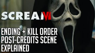 Scream 6 Ending and Who Dies | Post-Credit Scene Explained | Spoilers