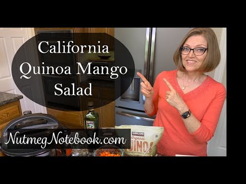 Video: Mango Va Quinoa Salatasi Bilan Cod