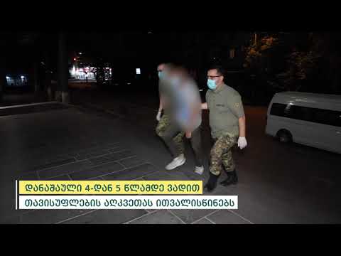 სასაზღვრო პოლიციამ საზღვრის უკანონოდ გადაკვეთის ბრალდებით 4 მოქალაქე დააკავა