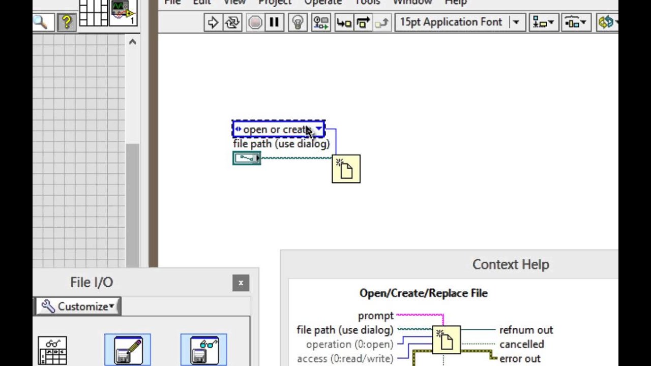 VI High 13 - Learn How to Write to a Text File with LabVIEW