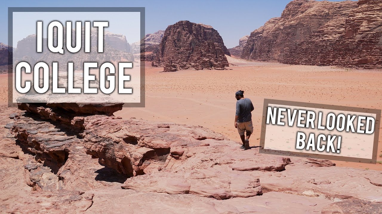 Why I Quit College to Travel the World - Best Decision Ever - The Traveling Clatt