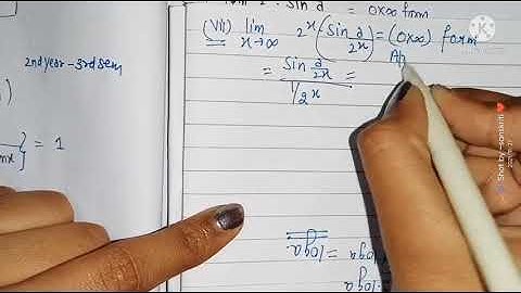 ex .3.2 ..( ques 2 ..all parts).. Advance calculus .bsc /BA..2nd year 3rd sem . indeterminate forms