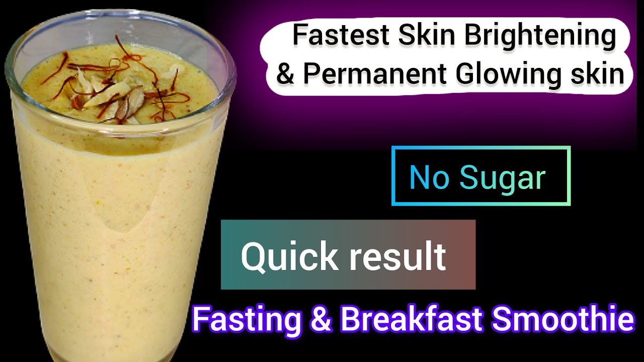 💯Easy and Nutritious Skin Brightening SmoothieHealthy miracle juice