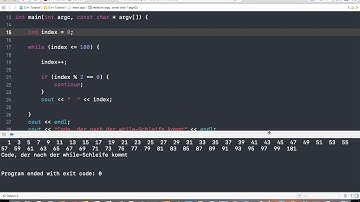 C++ mit Xcode programmieren -  So kannst du while-Schleifen verwenden