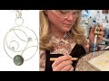 Making a pendant with the bernzomatic firepoint creator tool with melissa muir  metalsmith