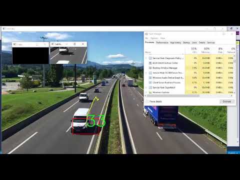 Car Counting using HOG and SVM