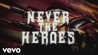 Vignette de la vidéo "Judas Priest - Never the Heroes (Lyric Video)"