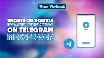 How to Enable or Disable Two Step Verification on Telegram Messenger  | Skill Wave