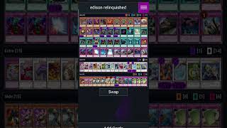 edison format relinquished #yugioh