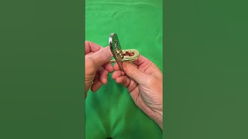 Hanayama Keyhole Puzzle Solution