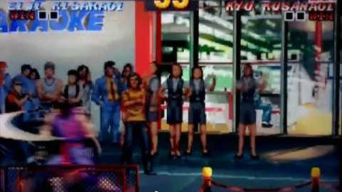 kof 95 eiji combo attacks by tolga