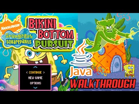 Видео: Губка Боб: Погоня JAVA ИГРА (Glu Mobile 2008 год) ПОЛНОЕ ПРОХОЖДЕНИЕ