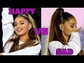 Ariana Grande - Happy vs Sad Songs