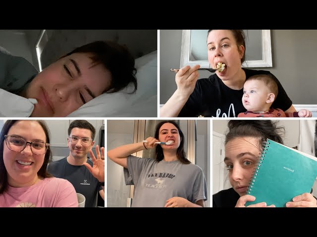 OUR 2023 MORNING ROUTINES | Updated - Twin Toddlers, New Baby class=