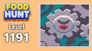 Information Food Hunt Pixel puzzle level 1191 walkthrough solution gameplay  Guide