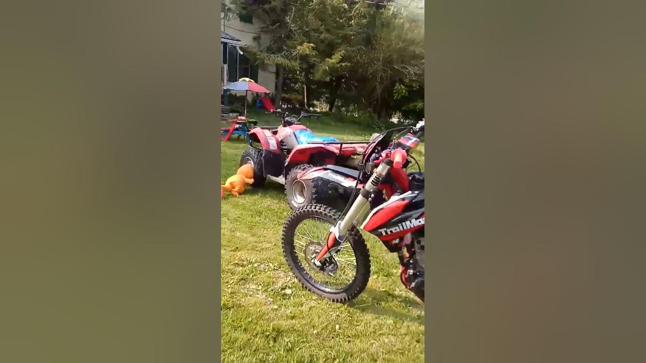 trailmaster tm38 review and quick ride. - YouTube