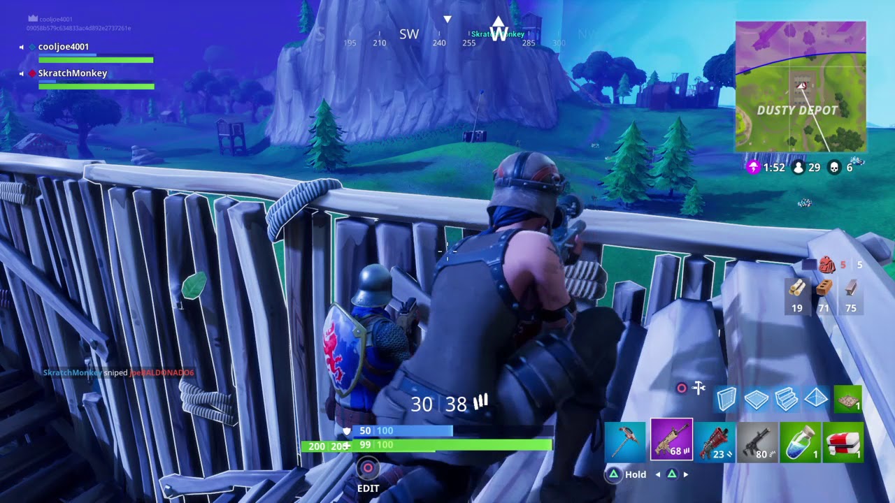 Christmas Day FortniteWin with ScratchMonkey