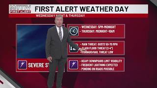 JIM'S FIRST ALERT FORECAST JULY 21