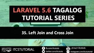 35. Left Join and Cross Join in Laravel (Tagalog)