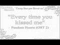 Lacie Melody Every Time You kissed Me LYRiCS