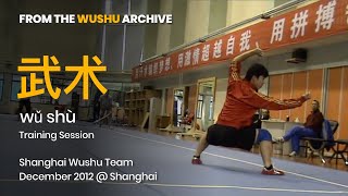 Shanghai Wushu Team | Dec-2012 @ Shanghai, China // WUSHU ARCHIVE