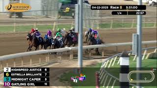 RACE 8 PROGRAM 04 22 2025