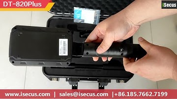 Portable Non linear Junction Detector DT-820Plus NLJD Unboxing Video/iSecus TSCM Equipment