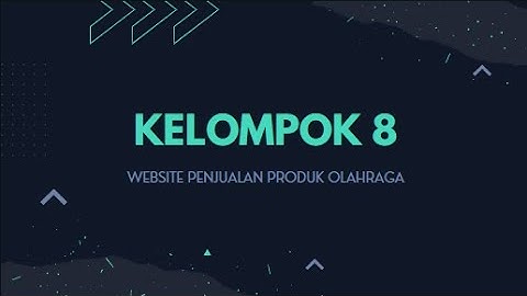 Tugas Pemrograman Web Dasar Kelompok 8 Kelas X5G Universitas Indraprasta PGRI