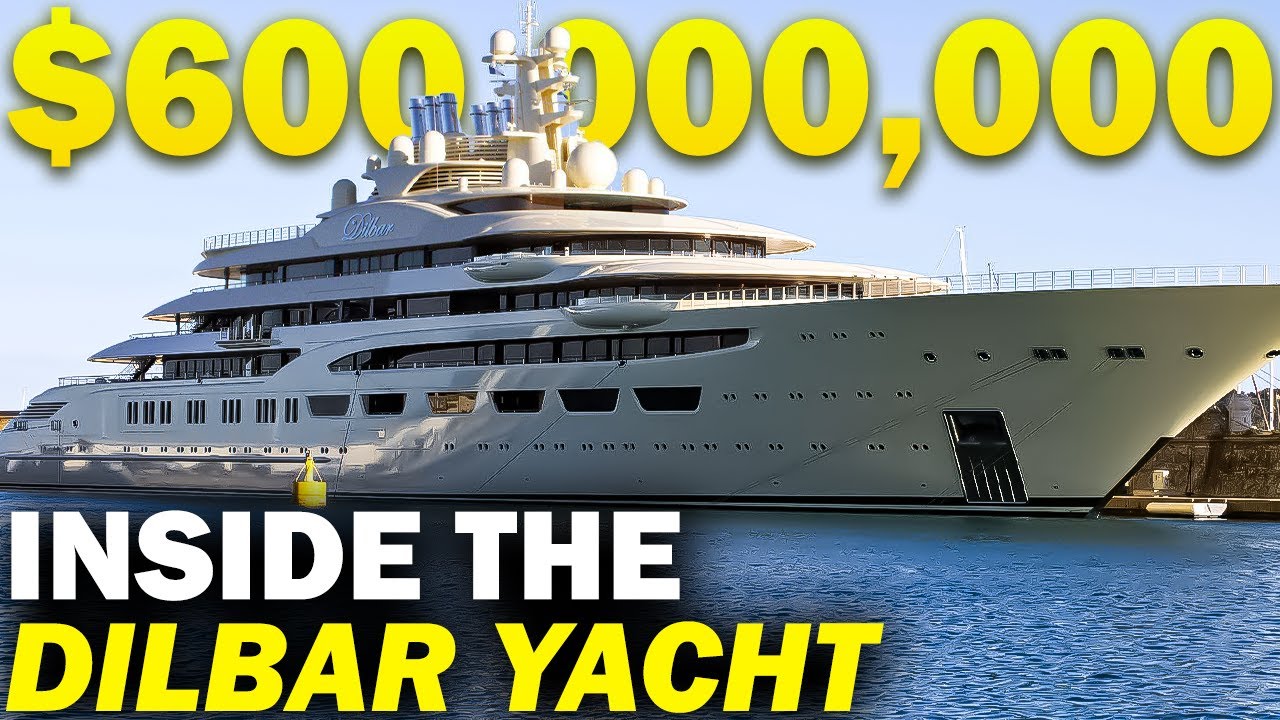 Inside Russian Billionaire Alisher Usmanov’s Dilbar Yacht (Superyacht