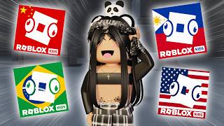 I TRIED ROBLOX KIDS FROM EVERY COUNTRY...