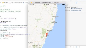 Google Maps Enabled iOS App Development: Part 1 - Set up SDK and Launch Your First iOS App with Map