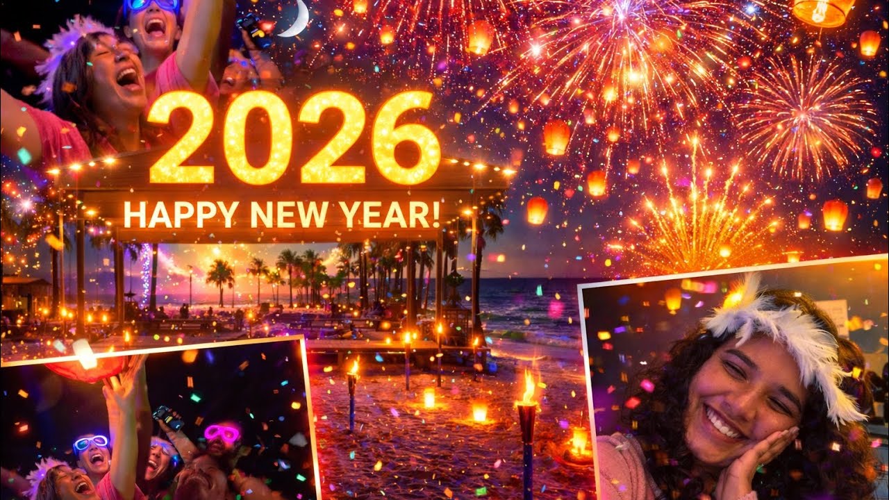 HAPPY NEW YEAR 🥳🎊 | Beach Party🎉 |             📍GOKARNA