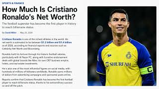 💰 How Cristiano Ronaldo Built a Billion Dollar Empire! ⚽🔥